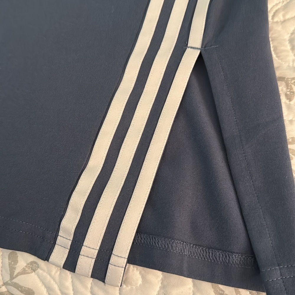 Adidas W FI 3 Stripe Dress IS3659 Preloved Ink/White Size M - Picture 7 of 13